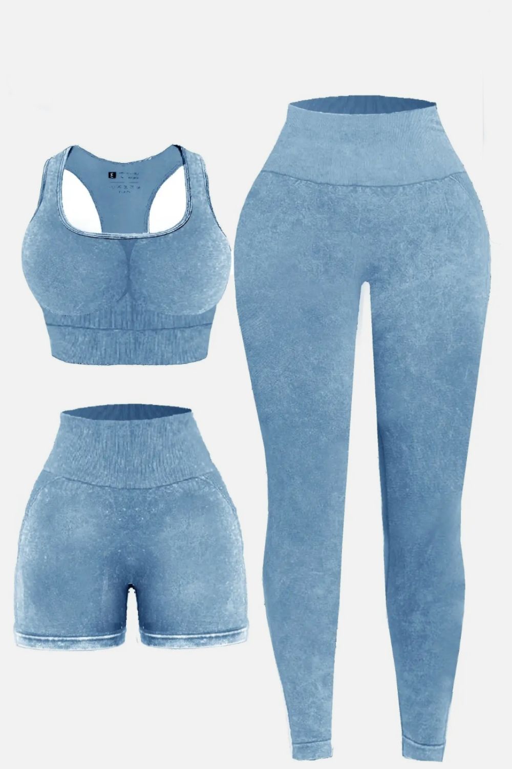 3 Piece Wide Strap Active Set
