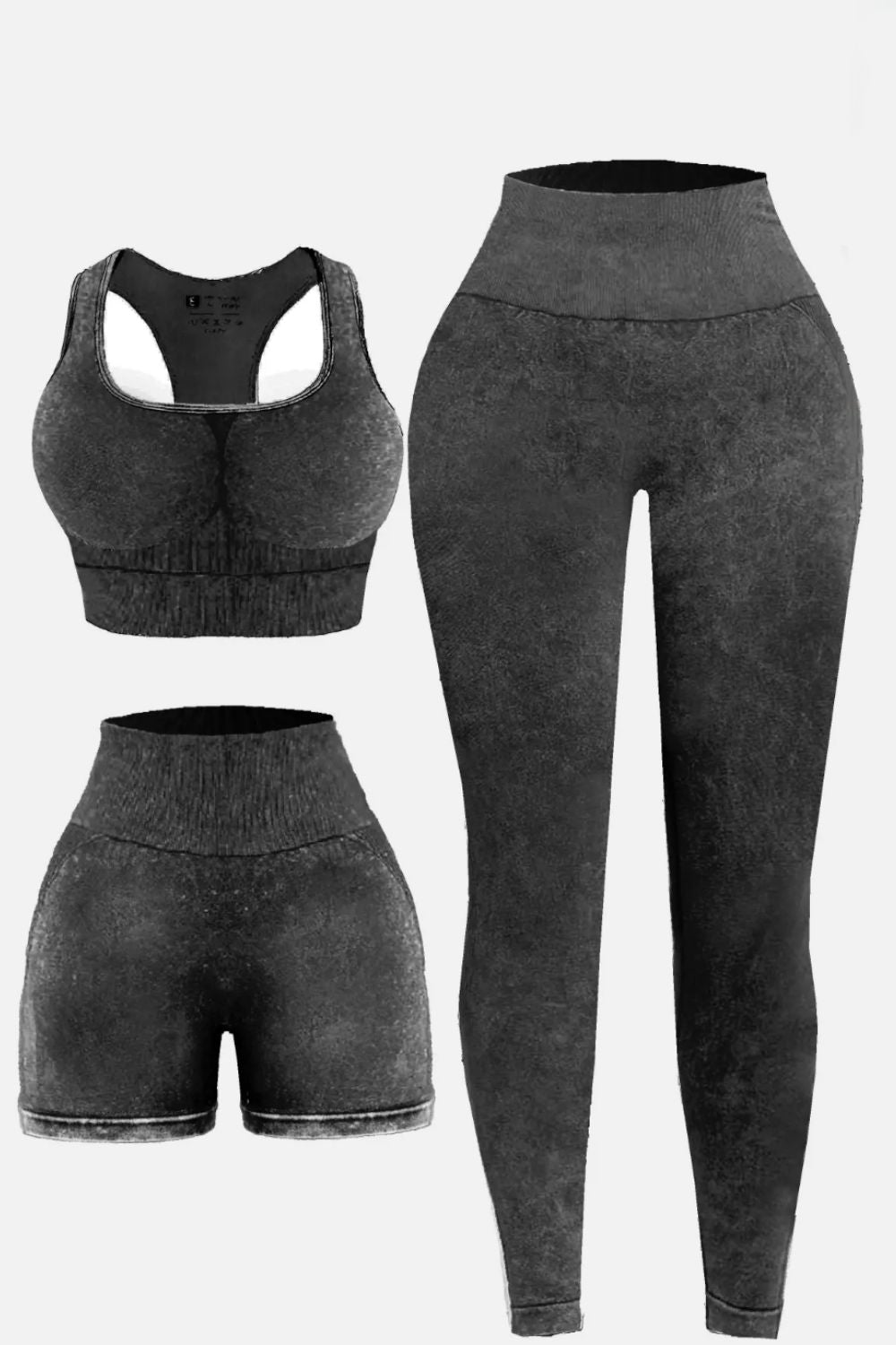 3 Piece Wide Strap Active Set